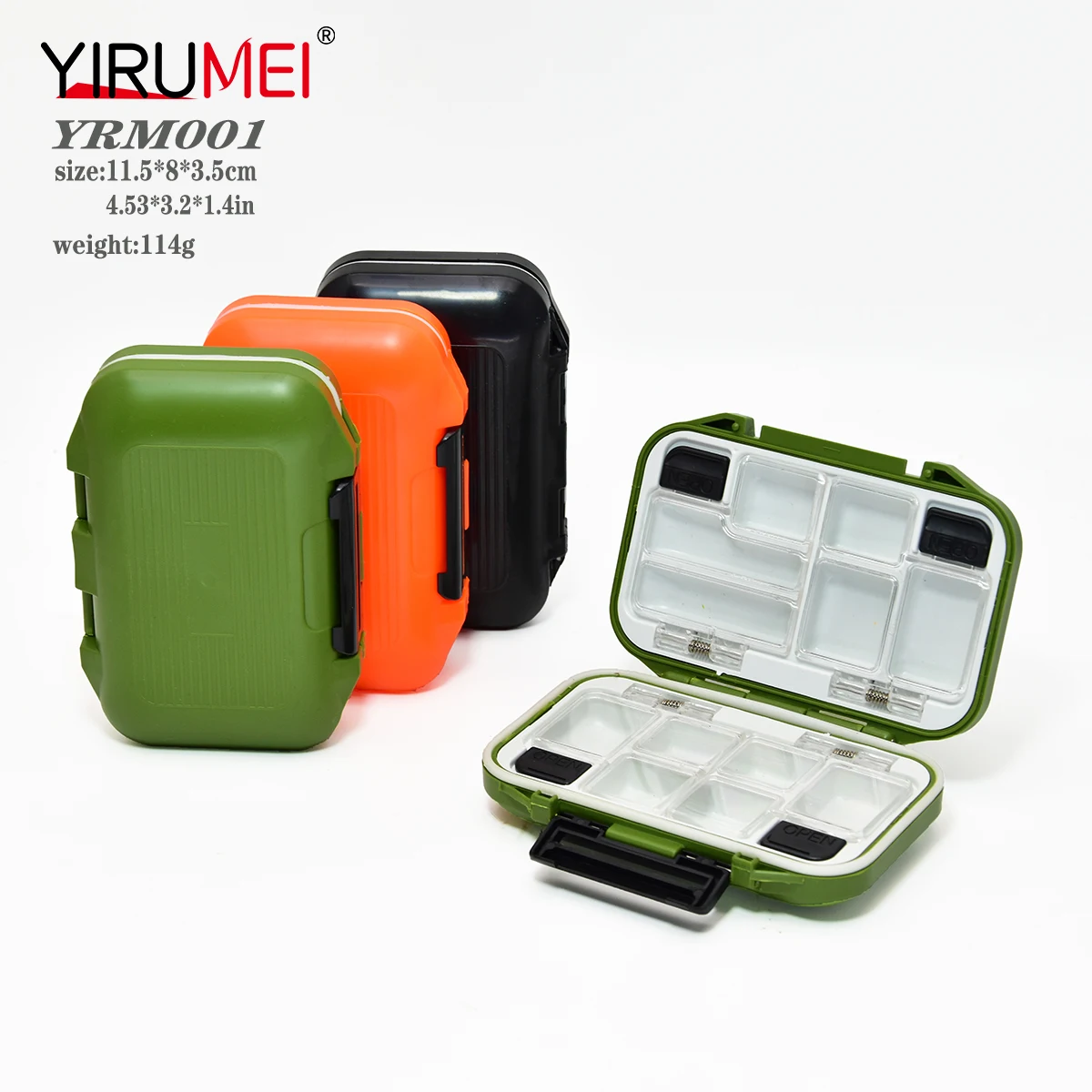 Waterproof Fishing Tackle Box Fishing Accessories Tool Storage Box Fish Hook Lure Fake Bait Boxes Carp For Fishing Goods