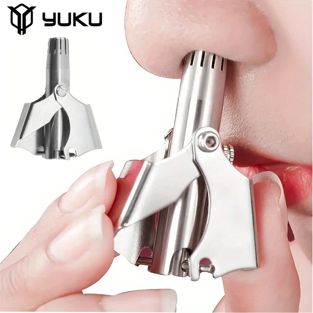 Ear hair trimmer, YUKU Washable Portable, Cleaning Without Rusting, Painless Nose Hair Trimming, Men's, Low Noise
