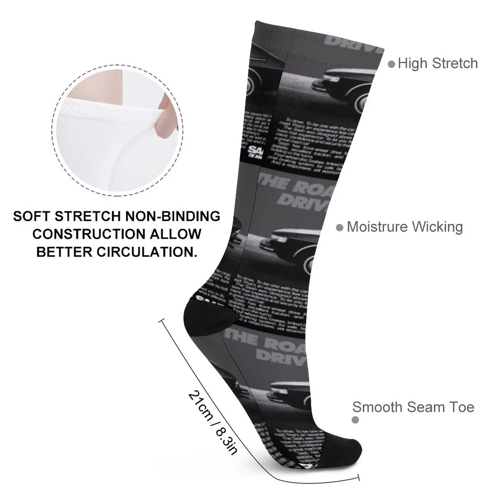 SAAB 99 Socks stockings for men Christmas