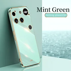 Shockproof Matte Silicone TPU Back Cover with 6D Plating Finish for Not with Ring Holder (Green)