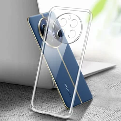 Transparent Shockproof Soft Clear TPU Phone Case - Protective Back Cover Coque for Realme 12 5G (Clear)