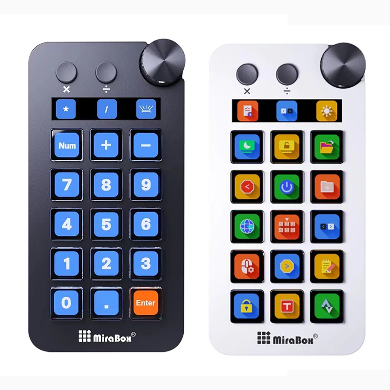 Stream Dock MBox N1 コントローラー Amazon.co.jp: MBOX N1 左手デバイス テンキー型 PC作業効率化