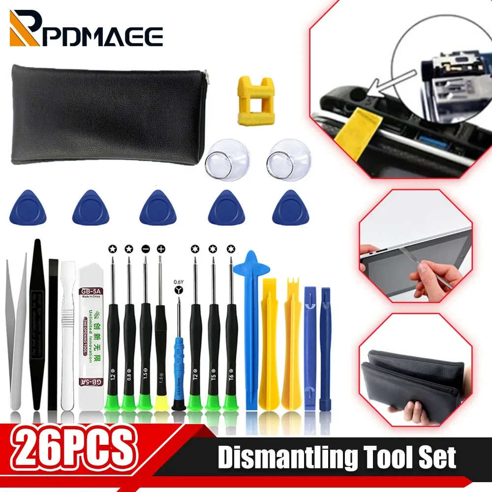 Mobile Phone Repair Tools Plastic Pry Bar Blade Opening Screwdriver for Screen IPhone IPad Laptop Computer Disassemble Hand Kit