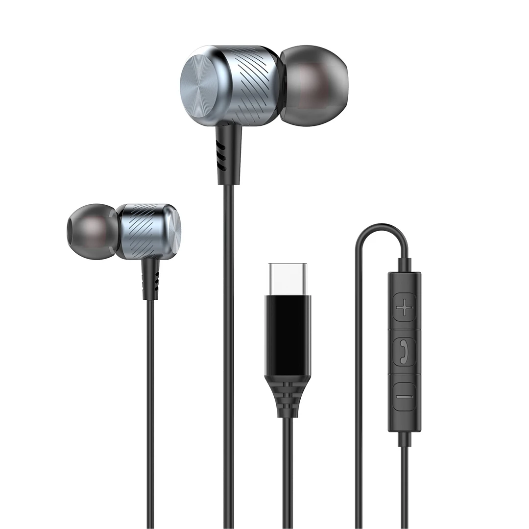 EARDECO Bass Wired Headphones with Metal Stereo Sound