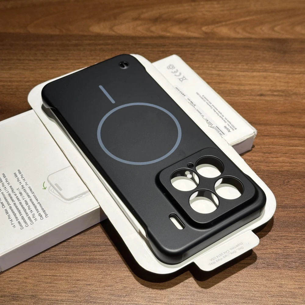 Enhanced Magnetic Case | Ultra Thin Frameless Design with Wireless Charging Capability