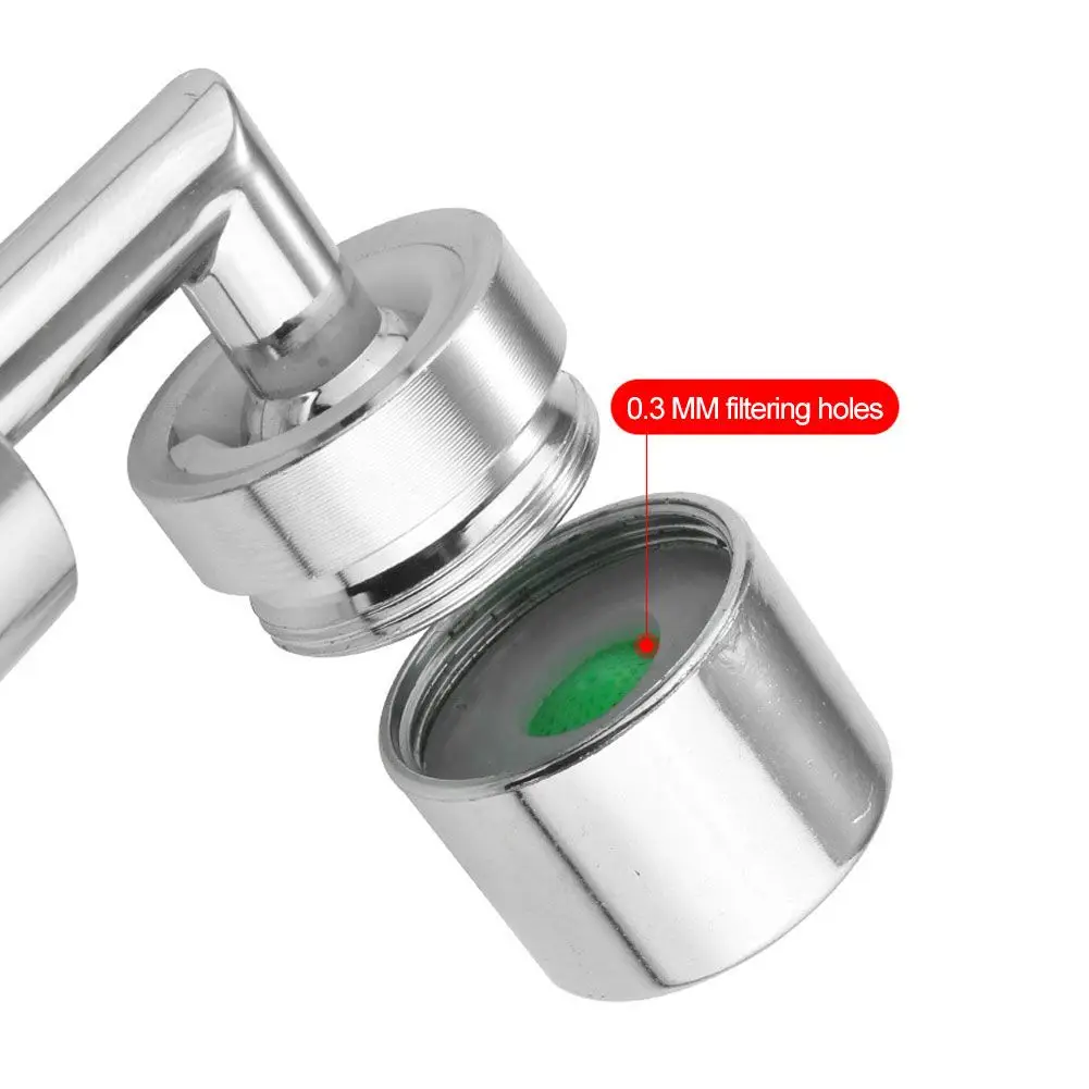 

Universal Faucet Sprayer Head 720° Rotatable Splash Filter Foam Nozzle Adapter Kitchen Bathroom Water Bubbler Tap Extender New