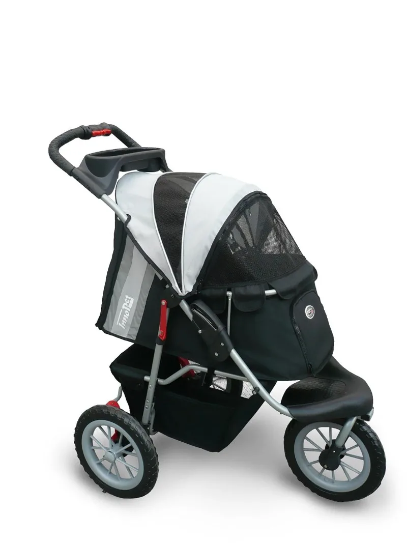 Dog Carrier Trolley Comfort EFA Buggy Foldable Pet Buggy Pushchair Pram For Dogs And Cats Rubber