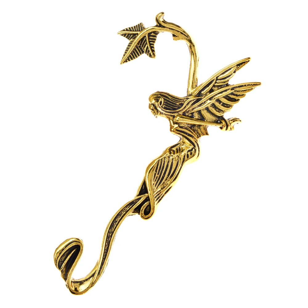 

Retro Vintage Fairy Angle Brooches for Women and Man Collar Accessories Jewelry Gifts Gold Silver Metal Brooch Pins
