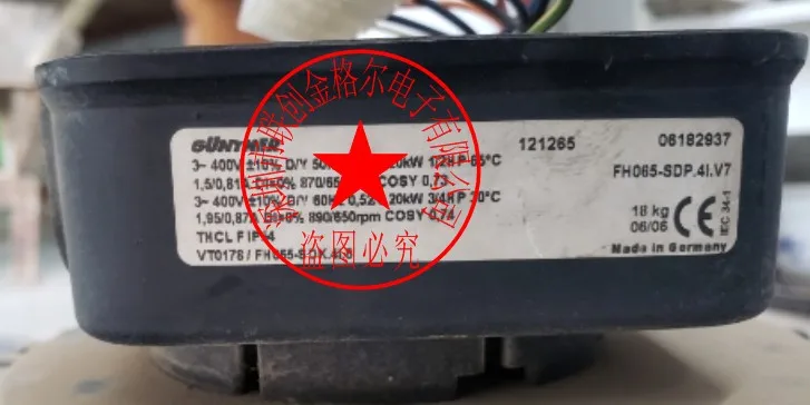 

FH065-SDP.4I.V7 FH065-SDK.4I.6 AC400V Original German Xerox Bai Imported Fan