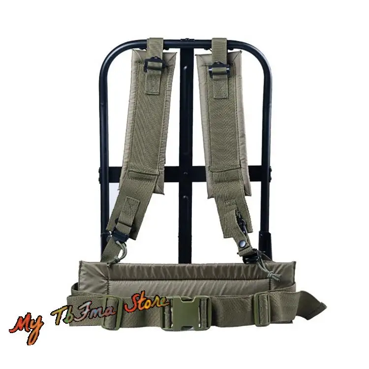 Alice Pack Rahmen mit Befestigungen LC-1 Hinterrahmen Taktisches Rucksack-Rack- und Tragesystem Ganzaluminium-Trainingstaschenrahmen – Detail 6