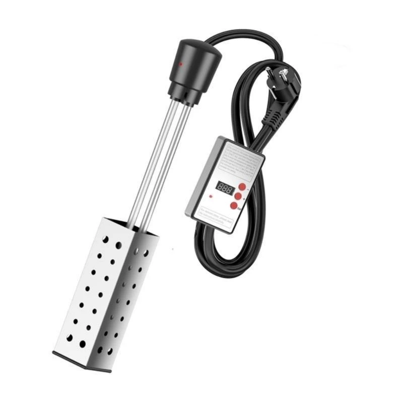 M7DF Electric Pool Heater Timer Control Stainless Steel Texture for Bathing Buckets 1