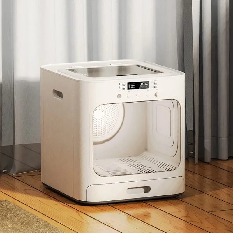 Smart Automatic Pet Hair Drying Box, Natural Wind Dryer, Intelligent, Mute, Temperature Regulation,Deodorization Sterilization
