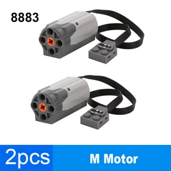 High - Speed Electric Motor for Building Blocks - 600 RPM Enhancement for DIY Technical Toys (2pcs)
