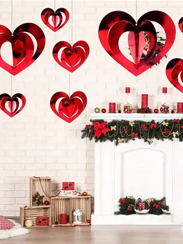 16-Piece 3D Love Pendant Set 1