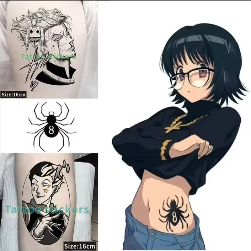 Hunter hunter spider tattoo