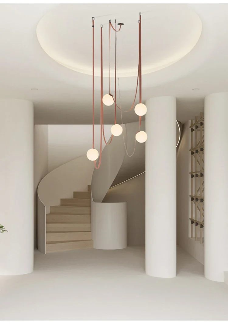 Nordic Chandelier in Interior