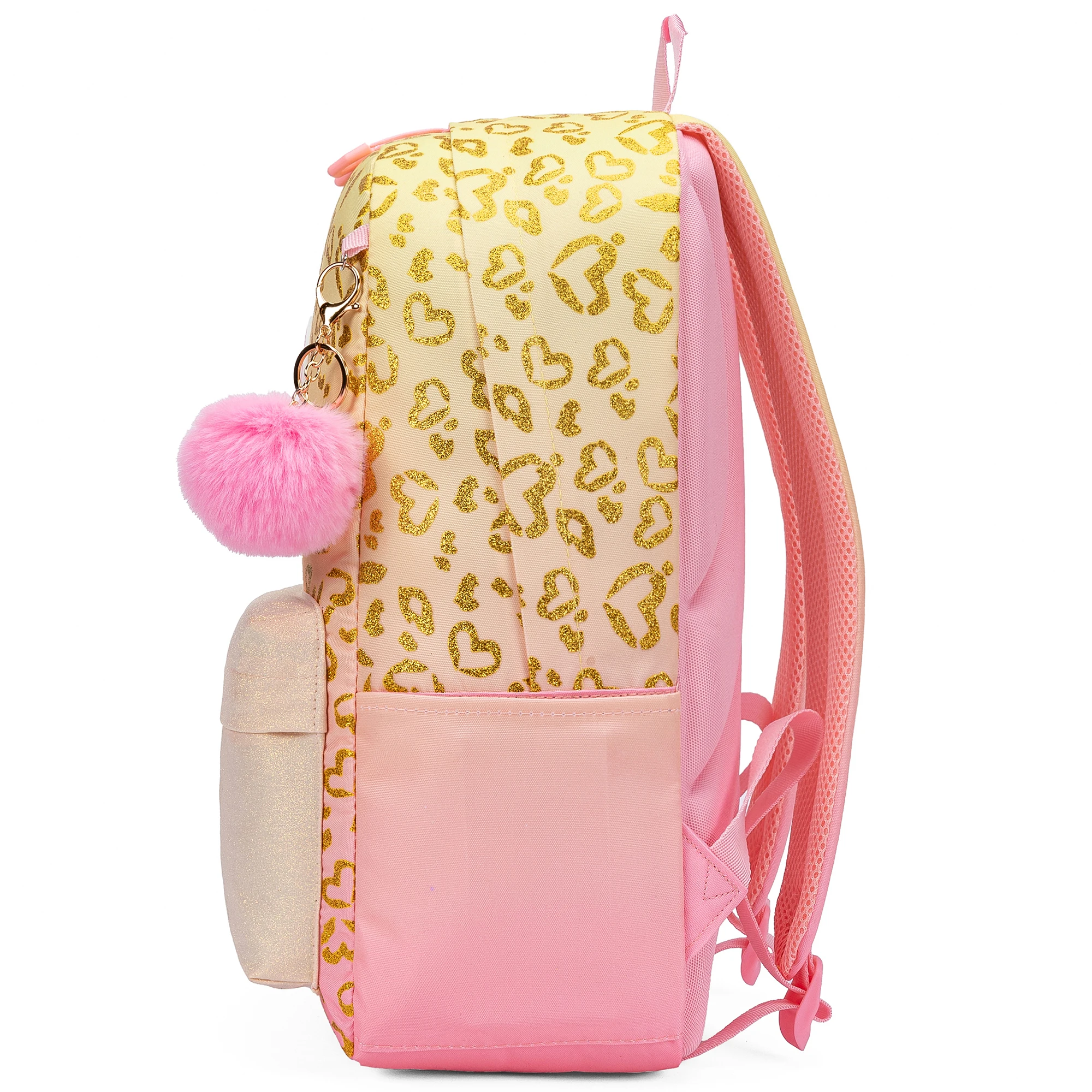 حقائب ظهر ترتر أنيقة للفتيات، تتضمن صندوق غداء ومق...