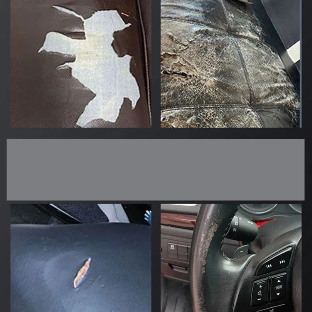 Self Adhesive Leather Repair Tape for Sofa Car Seats Handbags Jackets Furniture