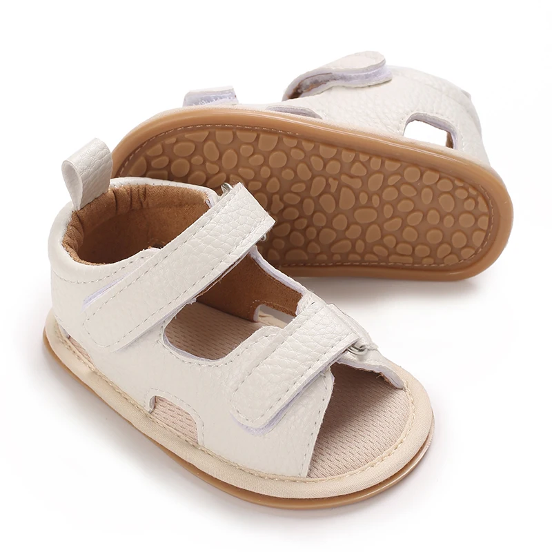 Description Picture 6 of itemSummer Newborn Sandal Cool And Non Slip Soft Soled Baby Walking Shoes Simple And Versatile Children's Casual Shoes
