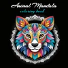 Animal Mandala Patterns Coloring Book for Adults Cute Drawing Book Perfect Gift for Party and Birthday 1