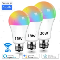E27 WiFi Smart Dimmable Bulb RGBCW Colorful 220V