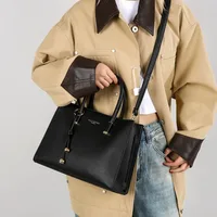 Sac à main en cuir de qualité supérieure de marque authentique, sac fourre-tout pour femme, sac messager, sac de créateur, grande capacité, 3 niveaux, sacs à bandoulière 3