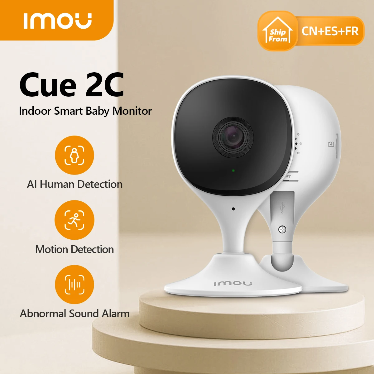 Dahua Imou Bullet 2 Cue 2c Wifi Ip Camera Outdoor 16x Digital Zoom