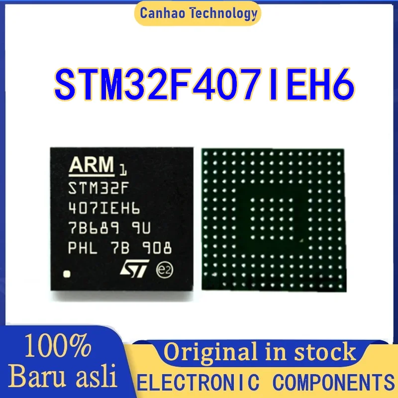 

STM32F407IEH6 BGA-176 32 Bit MCU ARM Single Chip