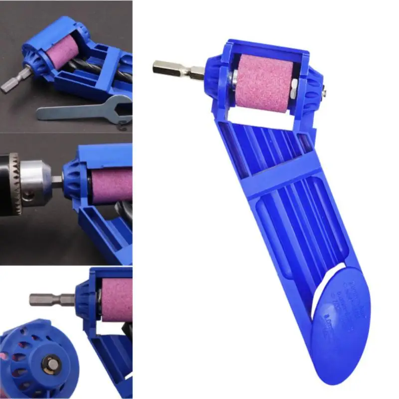2.0-12.5mm Sharpeners Wheel Drill Bit Sharpener Titanium Drill Portable Bit Powered Tool Kitchen Knives Accessories