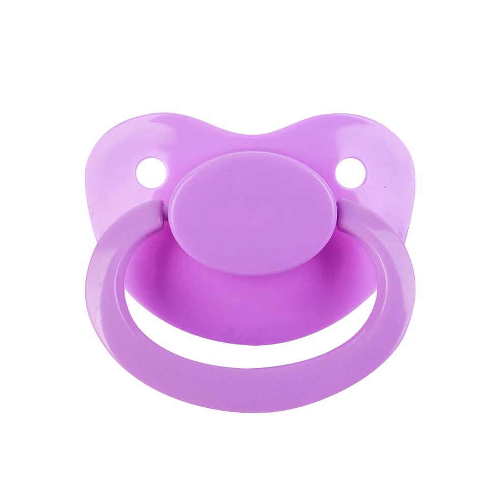 1Pcs Big Size Food Grade Silicone Adult Pacifier Unique Design Adult Pacifiers DDLG 6