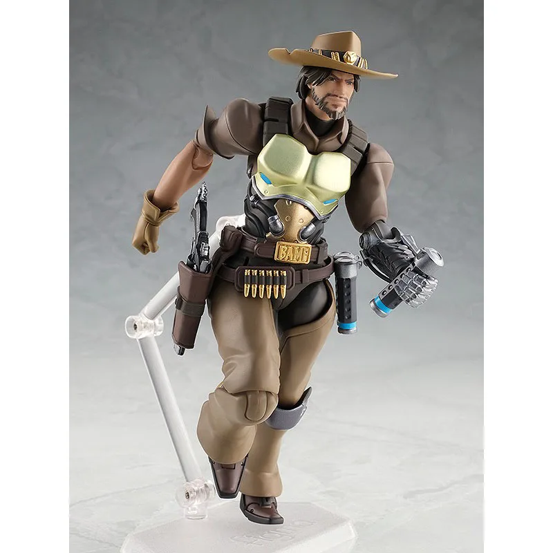 figma 438 マクリー　OVERWATCH フィギュア　キャスディ 100% Original Max Factory Figma 438 Cole Cassidy Overwatch