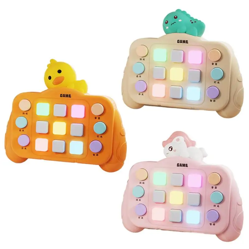 

Игровой автомат с быстрым нажимом, Мультяшные интерактивные звуковые игрушки, интерактивные Обучающие игрушки, ручные пуш-пузырьки, игры для снятия стресса