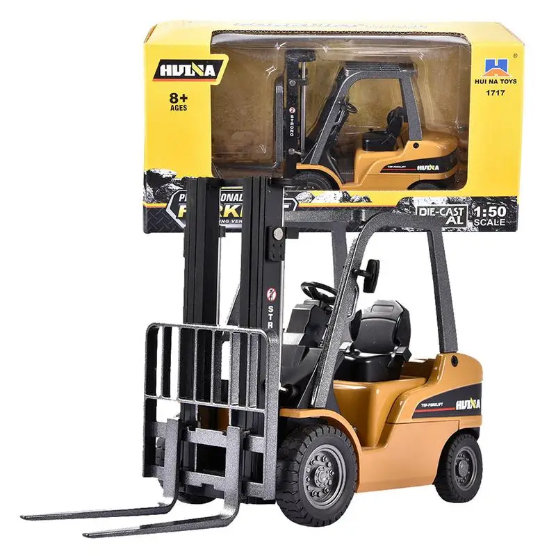 

Diecast Forklift Truck Toys 150 Model Engineering Car Toy Alloy Forklift Truck Vehicles Car Toy Mini Construction Vehicles