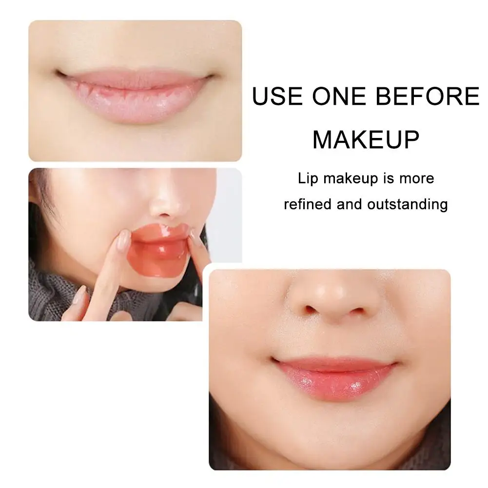 Moisturizing Cherry jelly Lip Mask Hydrating Exfoliating Lip film to Remove Dead Skin Improve Dryness Nourishing Smooth Lip Care