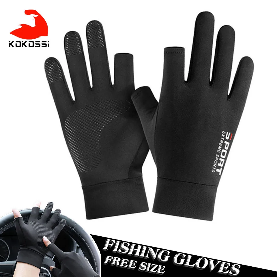 KoKossi One Pair Fishing Catching Gloves Protect Hand Professional