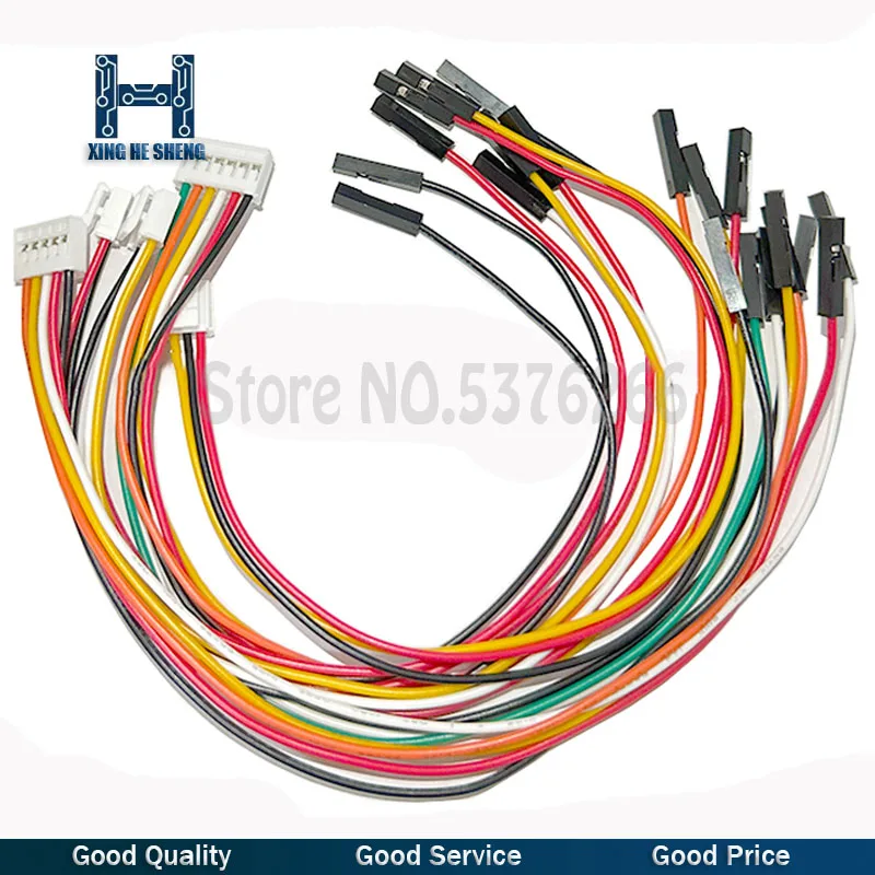 5PCS PAP-04V-S PAP-05V-S 24AWG PA 2MM PAP dupont 2.54 2.0MM PA2.0 2/3/4 ...