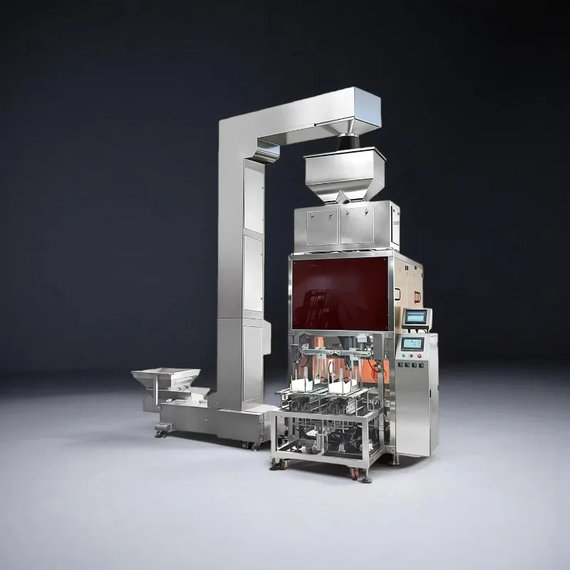 Industrial 1-100g Automatic Granule Packing Machine High Precision Weighing Filling Packaging Machine for Food Processing 6