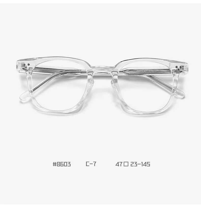 Reven 8603 Rundes TR-90 Vollrand-Brillengestell, flexibel, hochwertig, für Damen und Herren, optische Brillengestelle – Detail 10