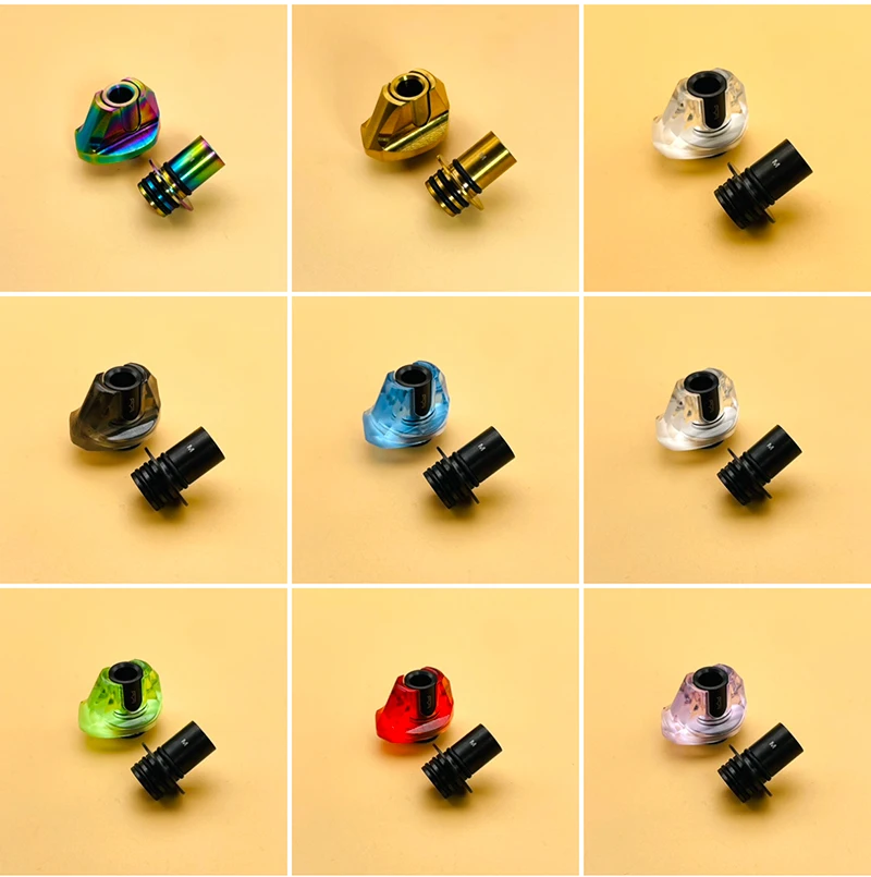 Dsx Reasion Cyber Style 510 Drip Tip Set Dl/Mtl Per Sxk Bb / Billet Box Mod Kit / Boro Boccaglio Billet Box Mod Accessori