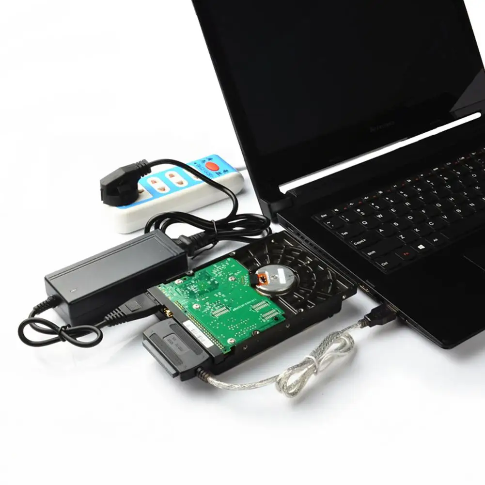 ϵ ̺ ũ HDD  ̺ ȯ, PC ƮϿ USB 2.0-IDE SATA ̺, 3 in 1 S-ATA 2.5, 3.5 ġ