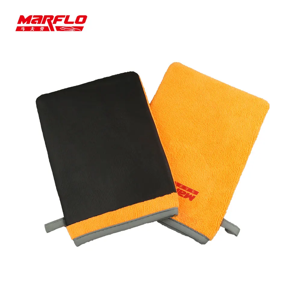 Car Clay Bar Mitt Washing Gloves Surface Cleaning Towel Wash Cloth Marflo Clay Eraser Mitt For Car Detailing And Polishing