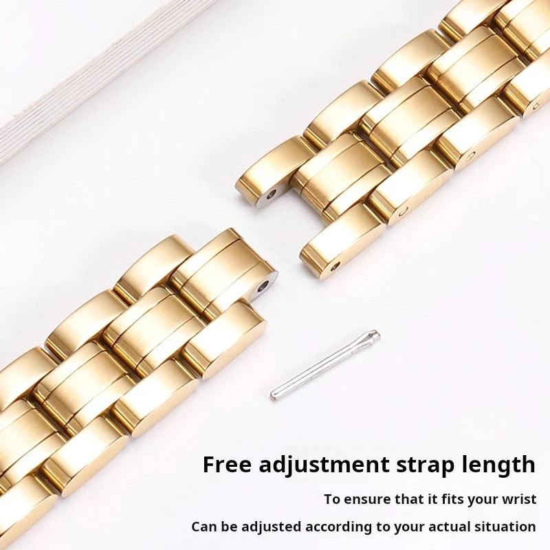 Elegant Stainless Steel Women's Watch Band Bracelet Strap Accessory