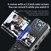4K Ultra HD WiFi Mini Camera With 1600mAh Battery Body Camera 1.3 -inch Screen Video Recorder 64GB Card Portable Night Vision 2
