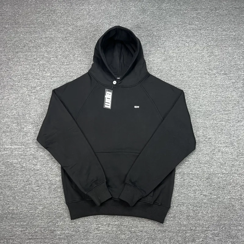 New 6PM Embroidered Hoodie Sweatshirt Loose Sporty Casual Unisex Long Sleeve Printed Cuff T-Shirt Style Hip Hop Style Cotton