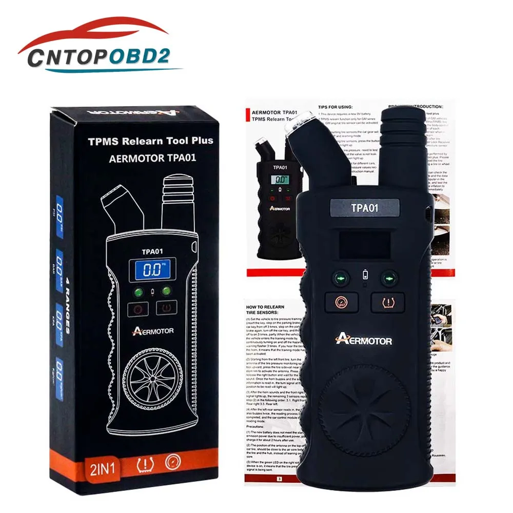 Il Più Nuovo Sistema Di Monitoraggio Della Pressione Dei Pneumatici Tpms 2 In 1 Tpms Strumento Di Ripristino Tpms Display Digitale Lettura Tpms Strume