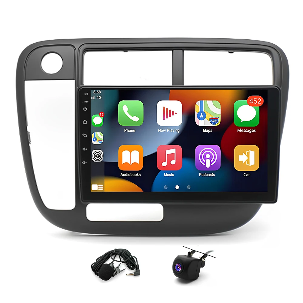 Android Car Stereo GPS Navigation Radio WiFi Bluetooth