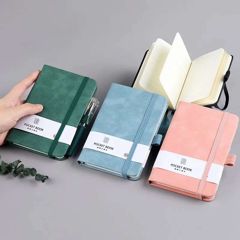 A6/A7 Pocket Notepad Sketchbook 100 Sheets Portable Mini Notebook 5 Colors Not Drop Pages
