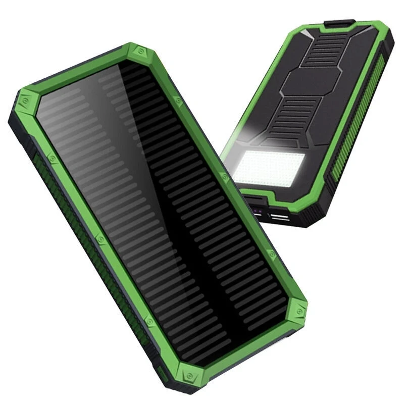 samsung battery pack 80000mAh Solar Power Bank for Xiaomi Mi iPhone 12Pro Waterproof Dual USB Charger External Battery Powerbank Mobile Phone Charger charmast Power Bank