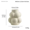 Minimally modern bubble ball ceramic vase, irregular flower arrangement device, high-end interior decoration ornament home decor 5