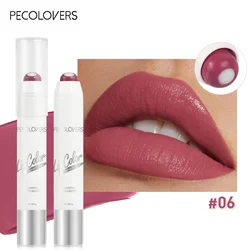Dual - Action Nude Matte Red Lipstick & Moisturizing Balm - 6 Shades, Waterproof, and Long - Lasting (06)